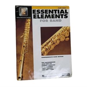 Vintage Y2K Essential Elements Band Flute Book 1 Comprehensive Music Method 2004